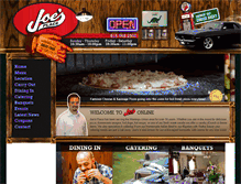 Tablet Screenshot of joesplacemarengo.com